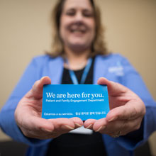 We are here for you: Englewood Health Patient and Family Engagement Department